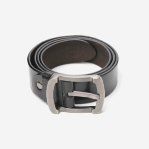 Black Men Casual Belt - Imagen 3